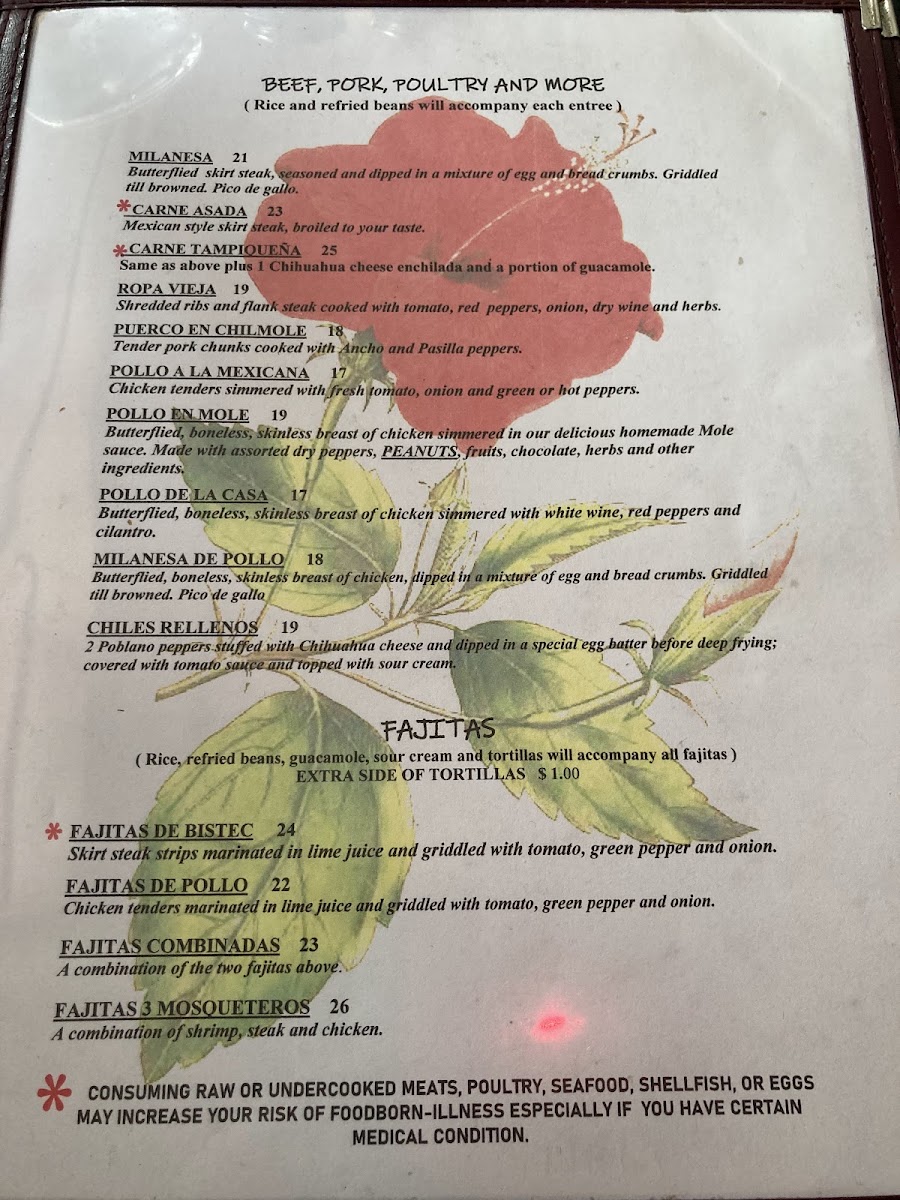 Las Mañanitas Restaurant Menu - Image 4