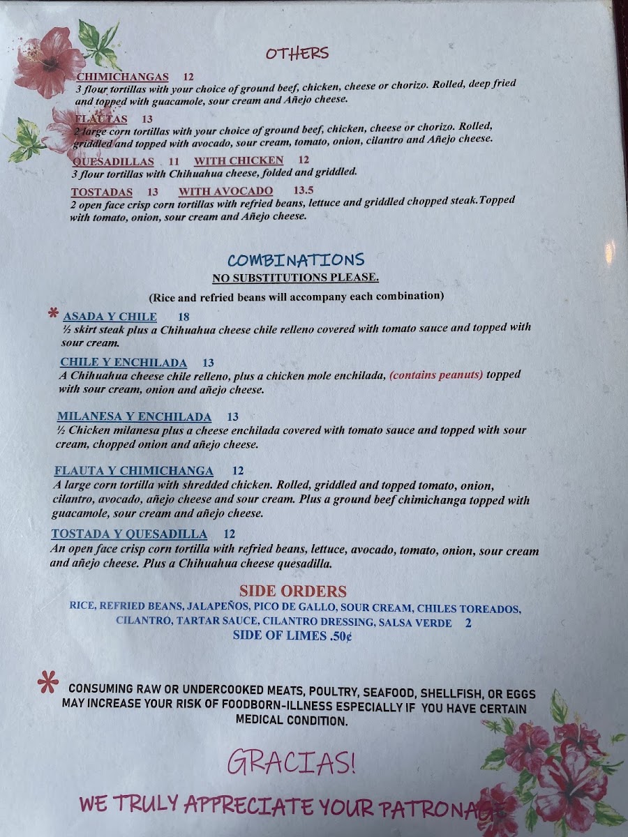 Las Mañanitas Restaurant Menu - Image 5