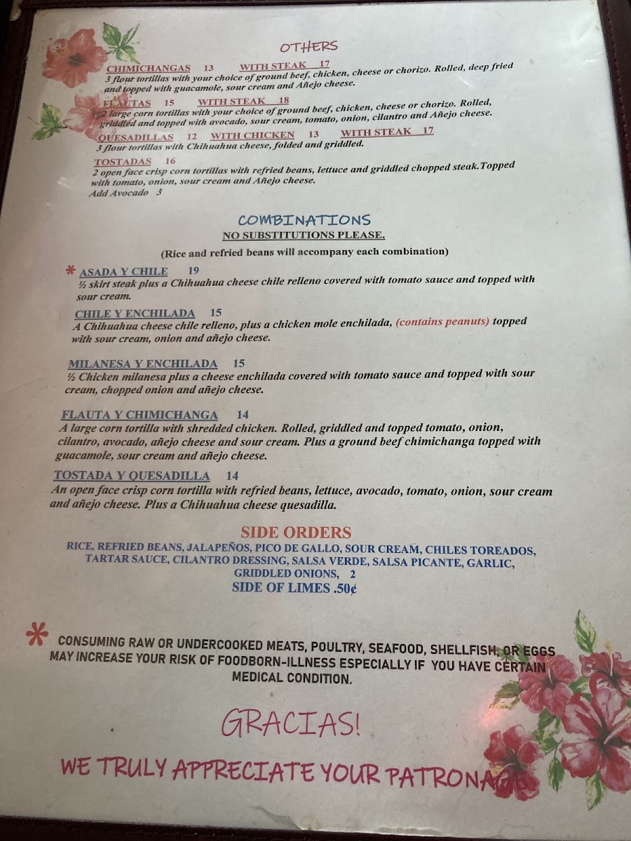 Las Mañanitas Restaurant Menu - Image 6